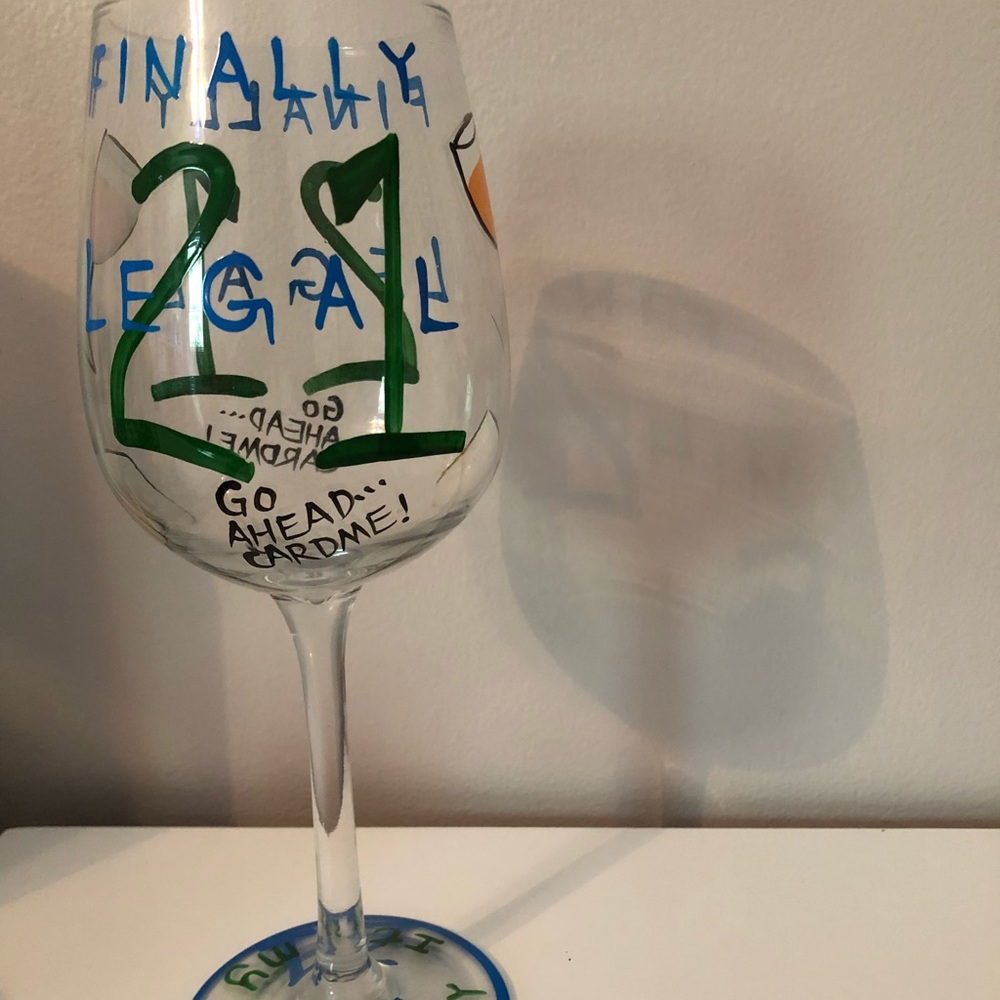 21 wine glass